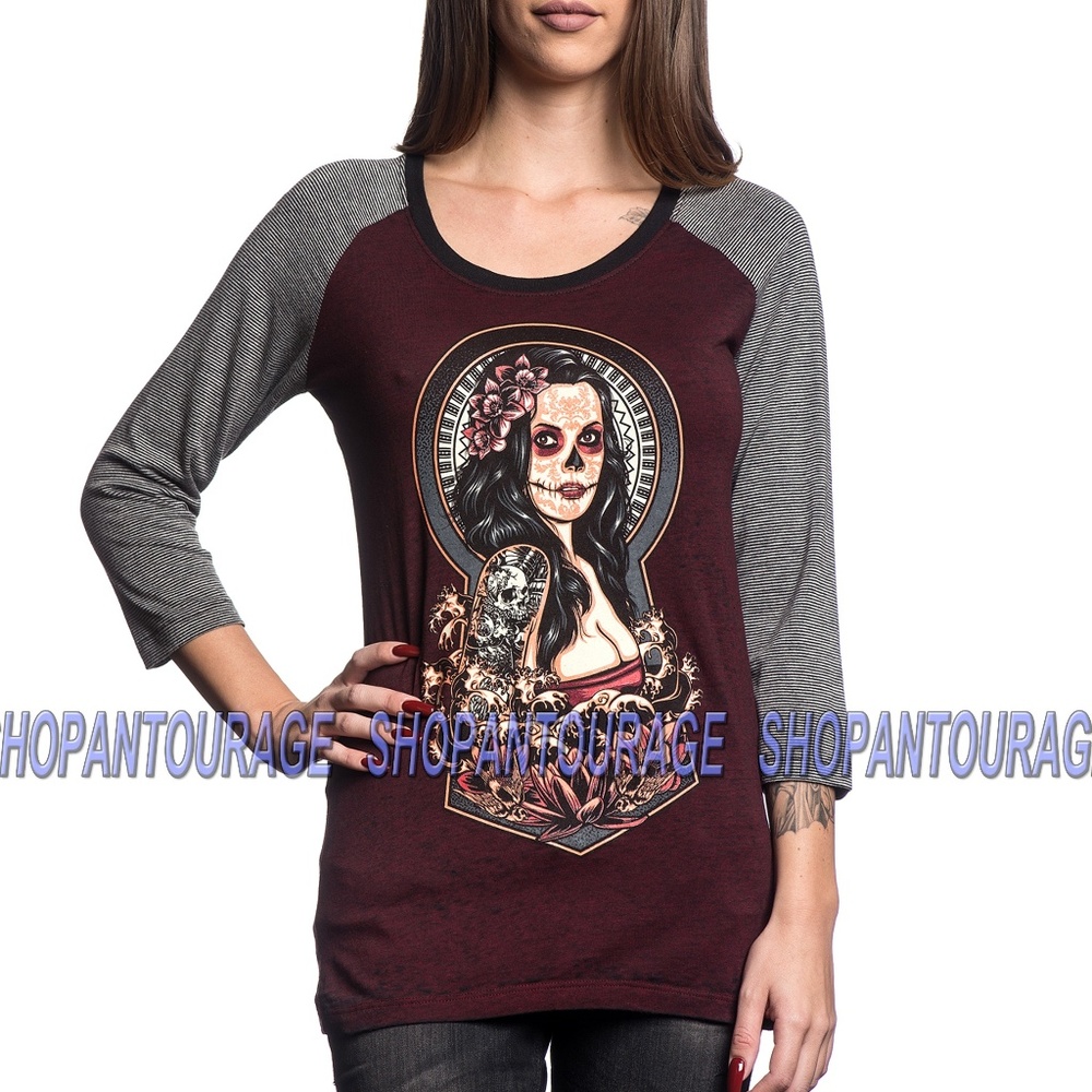 Secret Artist Sugar Girl SW382 3/4 Sleeve Top
